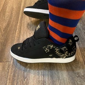 DC black cheetah ? shoes 11 wide